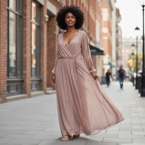 Pink Maxi Swim Cover Up
New